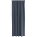 Perdele cu perdele 2 pcs Antracit Poliester - WALTI WALTI