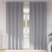 Perdele cu perdele 2 pcs Gri deschis 245 x 140 cm Poliester - WALTI WALTI