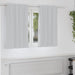 Perdele Opaque cu Inel 2 pcs Gri Deschis 140 x 140 cm Poliester - WALTI WALTI