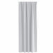 Perdele cu perdele 2 pcs Gri deschis 260 x 140 cm Poliester - WALTI WALTI