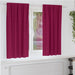 Perdele cu perdele 2 pcs bordo Poliester - WALTI WALTI