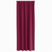 Perdele cu perdele 2 pcs Roșu Vin 260 x 140 cm Poliester - WALTI WALTI