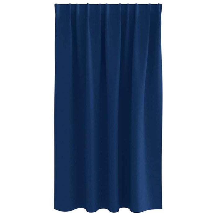 Perdele Opaque cu Inel 2 pcs Albastru închis 140 x 140 cm - WALTI WALTI