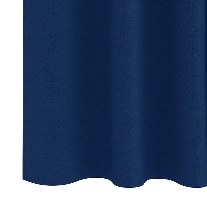 Perdele Opaque cu Inel 2 pcs Albastru închis 175 x 140 cm - WALTI WALTI