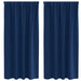 Perdele Opaque cu Inel 2 pcs Albastru închis 175 x 140 cm - WALTI WALTI