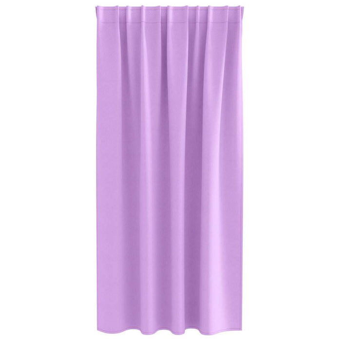 Perdele cu perdele 2 pcs Violet Poliester - WALTI WALTI