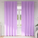 Perdele cu perdele 2 pcs Violet 245 x 140 cm Poliester - WALTI WALTI