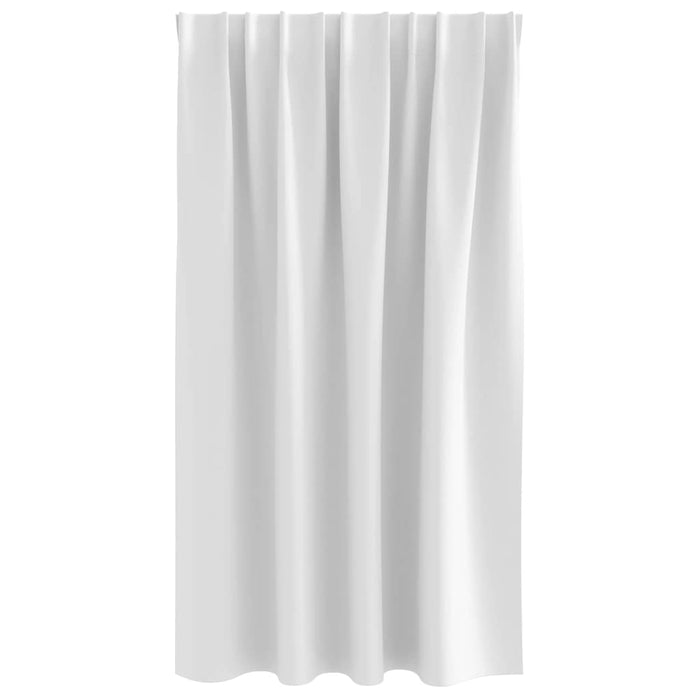 Perdele Opaque cu Inel 2 pcs Alb strălucitor 140 x 140 cm - WALTI WALTI
