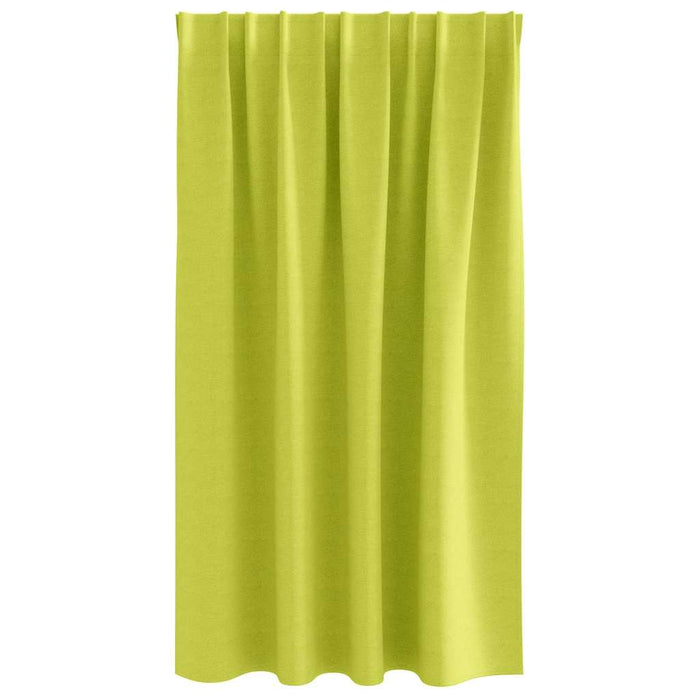Perdele Opaque cu Inel 2 pcs Verde 140 x 140 cm Poliester - WALTI WALTI