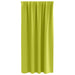 Perdele Opaque cu Inel 2 pcs Verde 175 x 140 cm Poliester - WALTI WALTI