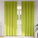 Perdele cu perdele 2 pcs Verde măr 260 x 140 cm Poliester - WALTI WALTI