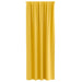 Perdele cu perdele 2 pcs galben muștar 245 x 140 cm Poliester - WALTI WALTI