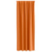 Perdele 2 pcs Portocaliu intens 225 x 140 cm Poliester - WALTI WALTI