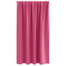 Perdele cu perdele 2 pcs Roz intens Poliester - WALTI WALTI