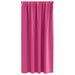 Perdele cu perdele 2 pcs Roz intens Poliester - WALTI WALTI