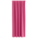 Perdele Opaque cu Inel 2 pcs Roz Aprins 260 x 140 cm Poliester - WALTI WALTI