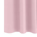 Perdele Opaque cu Inel 2 pcs Roz bebe 140 x 140 cm Poliester - WALTI WALTI