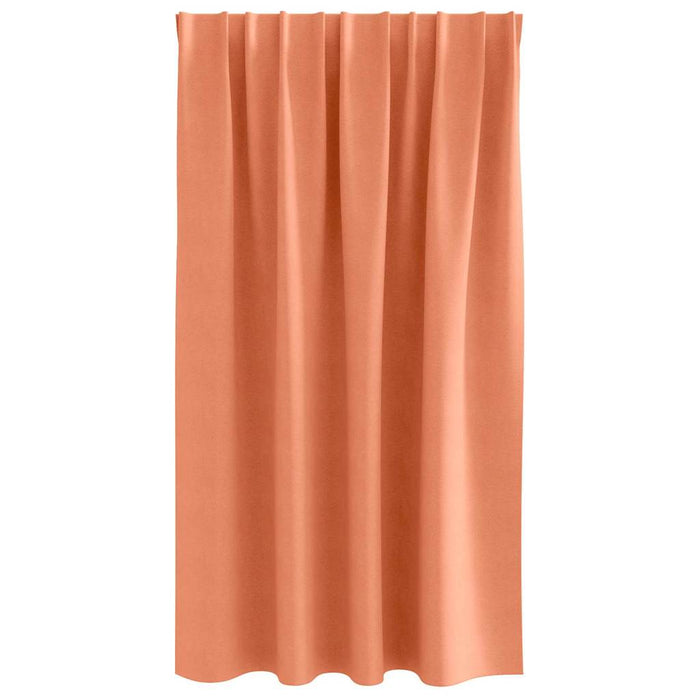 Perdele cu perdele 2 pcs Terracota 140 x 140 cm Poliester - WALTI WALTI