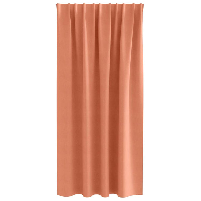 Perdele cu perdele 2 pcs Terracota Poliester - WALTI WALTI