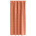 Perdele cu perdele 2 pcs Terracota Poliester - WALTI WALTI