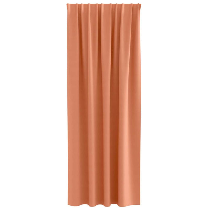 Perdele cu perdele 2 pcs Terracota 260 x 140 cm Poliester - WALTI WALTI