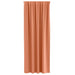 Perdele cu perdele 2 pcs Terracota 260 x 140 cm Poliester - WALTI WALTI