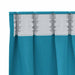 Perdele cu perdele 2 pcs Turcoaz 260 x 140 cm Poliester - WALTI WALTI