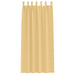 Perdele cu perdele 2 pcs Bej 245 x 140 cm Poliester - WALTI WALTI
