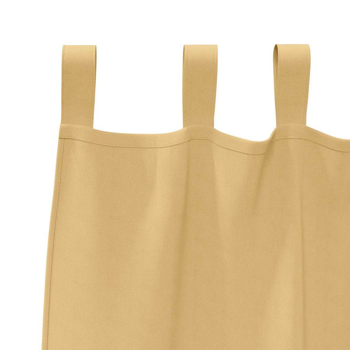 Perdele cu perdele 2 pcs Bej 260 x 140 cm Poliester - WALTI WALTI
