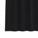 Perdele cu perdele 2 pcs Negru 245 x 140 cm Poliester - WALTI WALTI