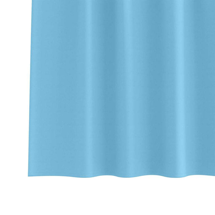 Perdele 2 pcs Albastru deschis 245 x 140 cm Poliester - WALTI WALTI