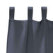 Perdele cu perdele 2 pcs Antracit 260 x 140 cm Poliester - WALTI WALTI