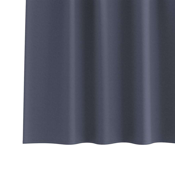 Perdele cu perdele 2 pcs Antracit 260 x 140 cm Poliester - WALTI WALTI