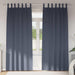Perdele cu perdele 2 pcs Antracit 260 x 140 cm Poliester - WALTI WALTI