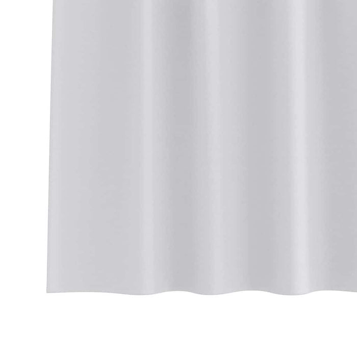 Perdele cu perdele 2 pcs Gri deschis 260 x 140 cm Poliester - WALTI WALTI