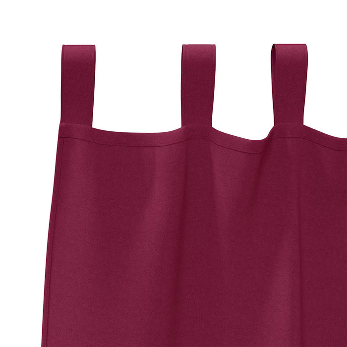 Perdele cu perdele 2 pcs bordo Poliester - WALTI WALTI