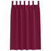 Perdele cu perdele 2 pcs bordo Poliester - WALTI WALTI