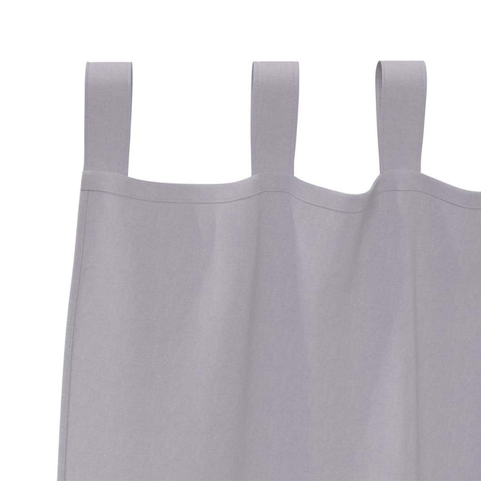 Perdele cu perdele 2 pcs Gri metalic Poliester - WALTI WALTI