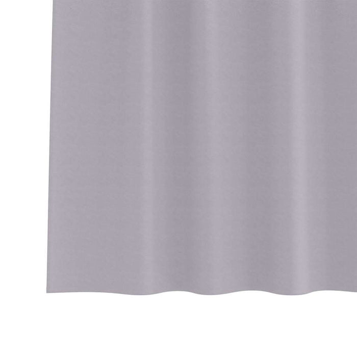 Perdele cu perdele 2 pcs Gri metalic Poliester - WALTI WALTI