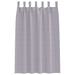Perdele cu perdele 2 pcs Gri metalic Poliester - WALTI WALTI