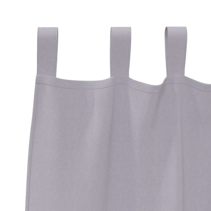 Perdele cu perdele 2 pcs Gri metalic Poliester - WALTI WALTI