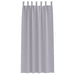 Perdele cu perdele 2 pcs Gri metalic Poliester - WALTI WALTI