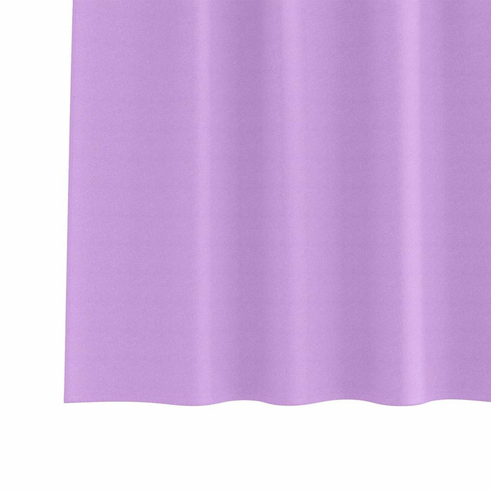 Perdele cu perdele 2 pcs Violet Poliester - WALTI WALTI