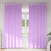 Perdele cu perdele 2 pcs Violet 260 x 140 cm Poliester - WALTI WALTI