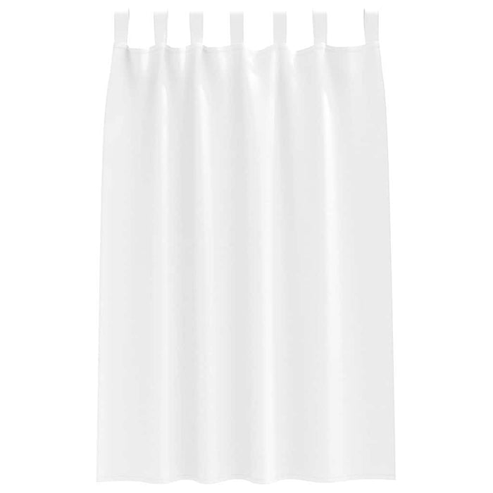 Perdele cu perdele 2 pcs Alb pur Poliester - WALTI WALTI