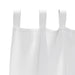 Perdele cu perdele 2 pcs Alb pur 260 x 140 cm Poliester - WALTI WALTI