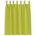 Perdele cu perdele 2 pcs Verde măr Poliester - WALTI WALTI