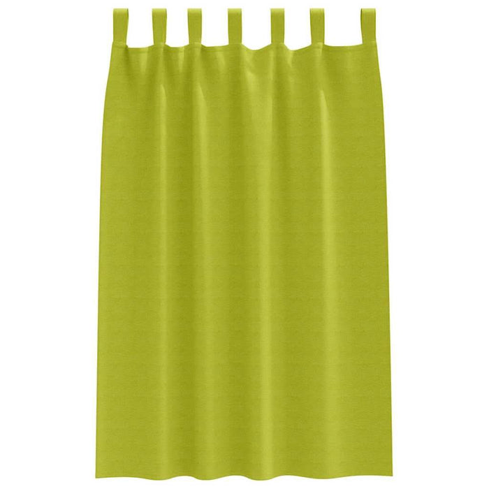 Perdele cu perdele 2 pcs Verde măr Poliester - WALTI WALTI