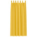 Perdele cu perdele 2 pcs galben muștar 245 x 140 cm Poliester - WALTI WALTI
