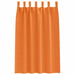 Perdele cu perdele 2 pcs Portocaliu intens Poliester - WALTI WALTI
